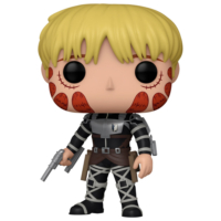 Descubre el apasionante mundo de Figura POP Attack on Titan Armin Arlelt Chase.