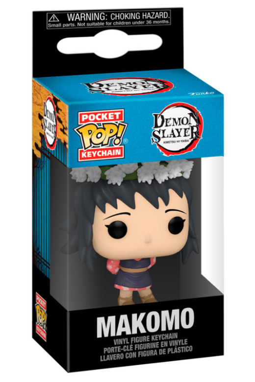Descubre el apasionante mundo de Llavero Pocket POP Demon Slayer Makomo.
