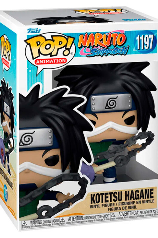 Descubre el apasionante mundo de Figura POP Naruto Shippuden Kotetsu Hagane.