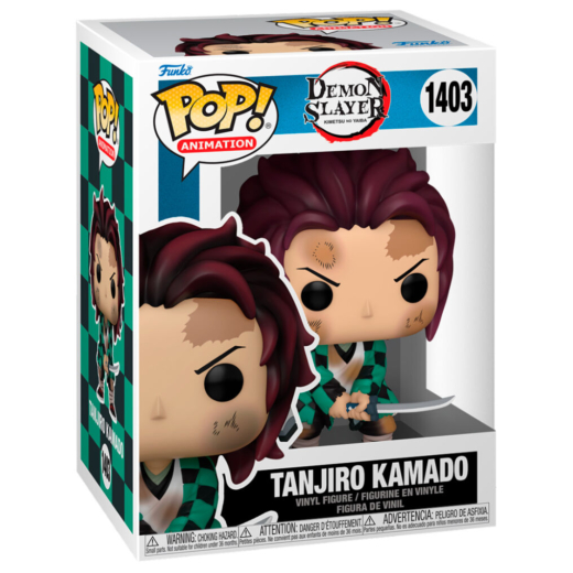 Descubre el apasionante mundo de Figura POP Tanjiro Kamado Demon Slayer Kimetsu no Yaiba.