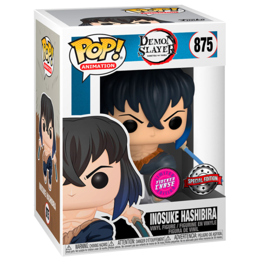 Descubre el apasionante mundo de Figura POP Demon Slayer Inosuke Hashibira Chase Exclusiva.