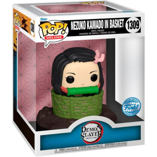 Descubre el apasionante mundo de Figura POP Deluxe Demon Slayer Nezuko Kamado en Cesta Exclusiva.