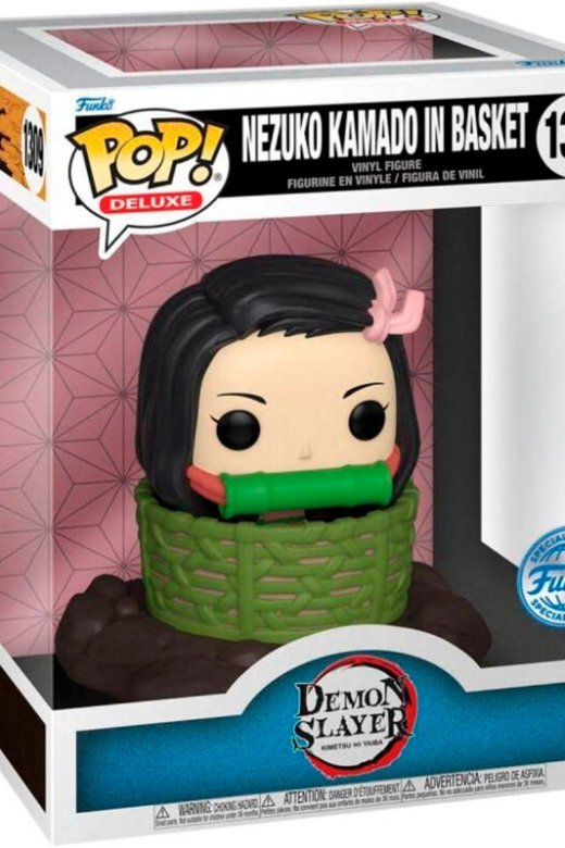 Descubre el apasionante mundo de Figura POP Deluxe Demon Slayer Nezuko Kamado en Cesta Exclusiva.