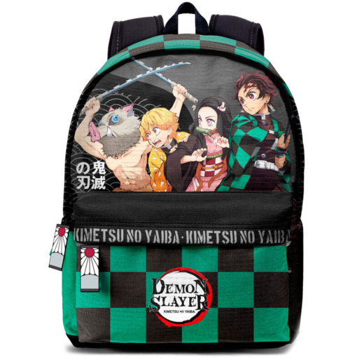 Descubre el apasionante mundo de Mochila Demon Slayer Kimetsu No Yaiba 34cm adaptable.