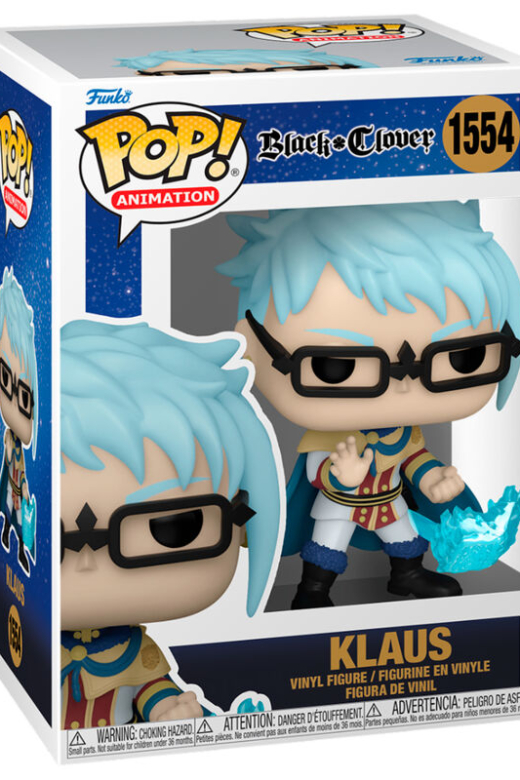 Descubre el apasionante mundo de Figura POP Klaus de Black Clover.