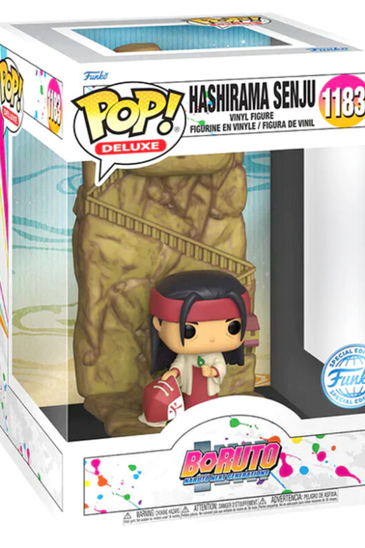 Descubre el apasionante mundo de Figura POP Deluxe Hashirama Senju Exclusiva Boruto.