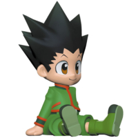 Descubre el apasionante mundo de Figura Hucha Gon Hunter X Hunter 18 cm.