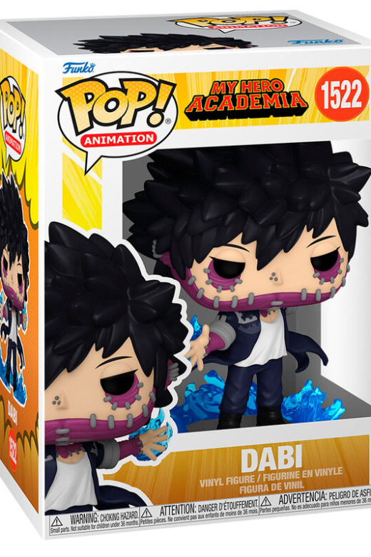 Descubre el apasionante mundo de Figura POP My Hero Academia Dabi.