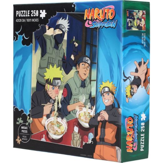 Descubre el apasionante mundo de Puzzle Naruto Shippuden Ramen 250 piezas.