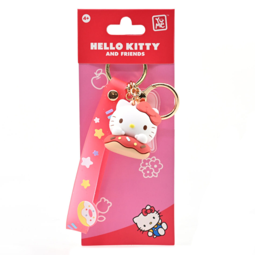 Descubre el apasionante mundo de Llavero Donut Hello Kitty Surtido.