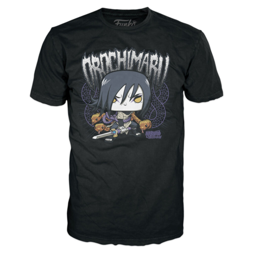 Descubre el apasionante mundo de Figura y Camiseta Naruto Shippuden Orochimaru Set.