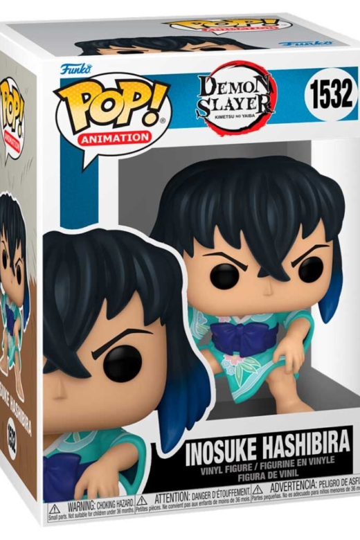 Descubre el apasionante mundo de Figura POP Demon Slayer Inosuke Hashibira.