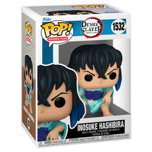 Descubre el apasionante mundo de Figura POP Demon Slayer Inosuke Hashibira.