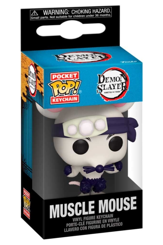 Descubre el apasionante mundo de Llavero Demon Slayer Kimetsu no Yaiba Muscle Mouse Pocket POP.