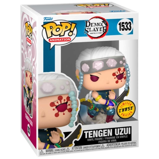 Descubre el apasionante mundo de Figura POP Tengen Uzui Chase Demon Slayer Kimetsu no Yaiba.