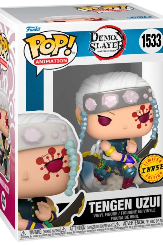 Descubre el apasionante mundo de Figura POP Tengen Uzui Chase Demon Slayer Kimetsu no Yaiba.
