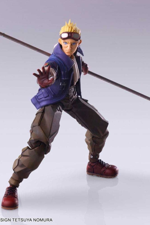 Descubre el apasionante mundo de Figura Cid Highwind Final Fantasy VII 15cm.