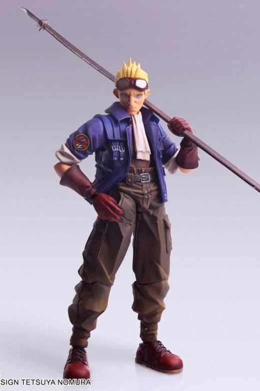 Descubre el apasionante mundo de Figura Cid Highwind Final Fantasy VII 15cm.