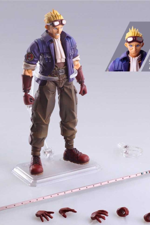 Descubre el apasionante mundo de Figura Cid Highwind Final Fantasy VII 15cm.