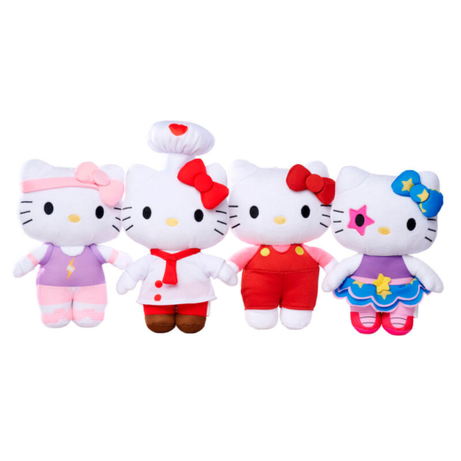 Descubre el apasionante mundo de Peluche Hello Kitty Super Style 20 cm Surtido.