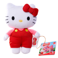 Descubre el apasionante mundo de Peluche Hello Kitty Super Style 20 cm Surtido.
