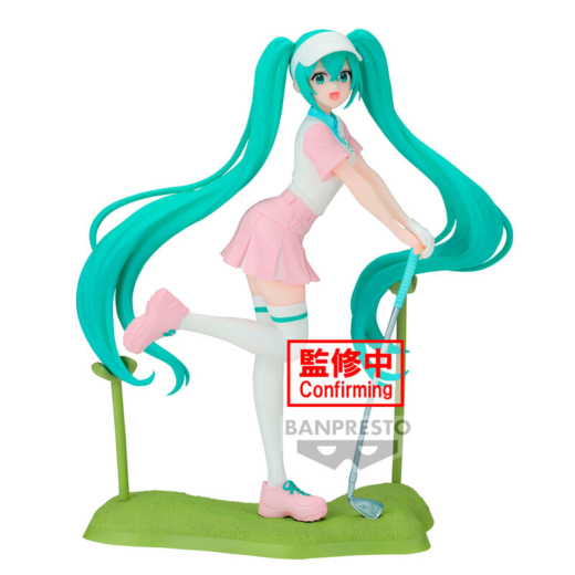 Descubre el apasionante mundo de Figura Recuerdos Navideños Golf Hatsune Miku 20cm.