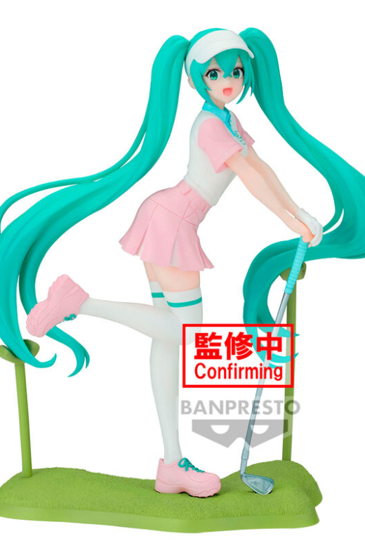 Descubre el apasionante mundo de Figura Recuerdos Navideños Golf Hatsune Miku 20cm.