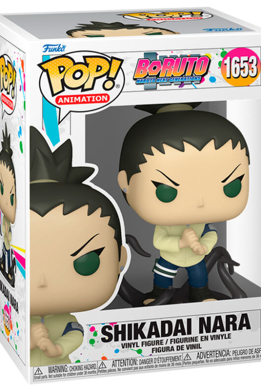 Descubre el apasionante mundo de Figura POP Shikadai Nara Boruto.