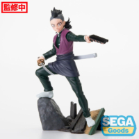Descubre el apasionante mundo de Figura Genya Shinazugawa Demon Slayer 15cm.