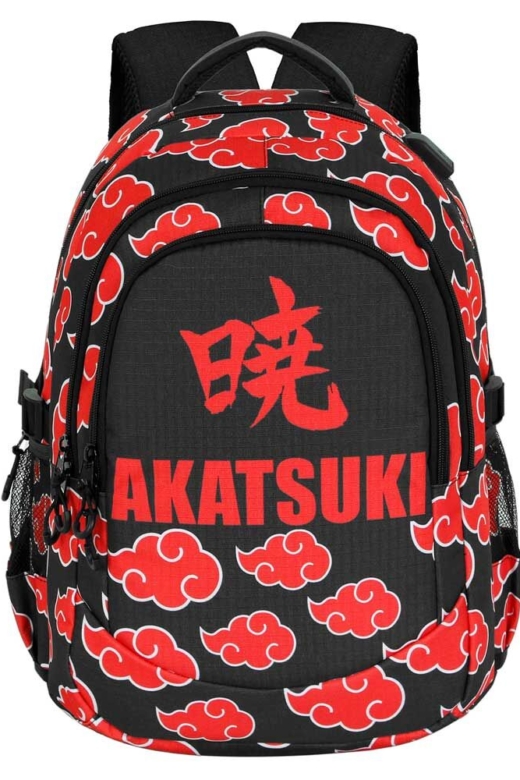 Descubre el apasionante mundo de Mochila Kanji Naruto Shippuden 44cm.