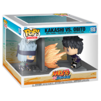 Descubre el apasionante mundo de Figura POP Moment Naruto Shippuden Kakashi vs Obito.