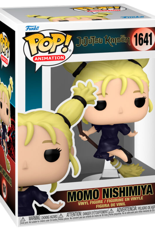 Descubre el apasionante mundo de Figura POP Jujutsu Kaisen Momo Nishimiya.