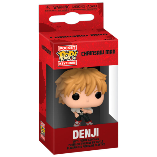 Descubre el apasionante mundo de Llavero Pocket POP Chainsaw Man Denji.