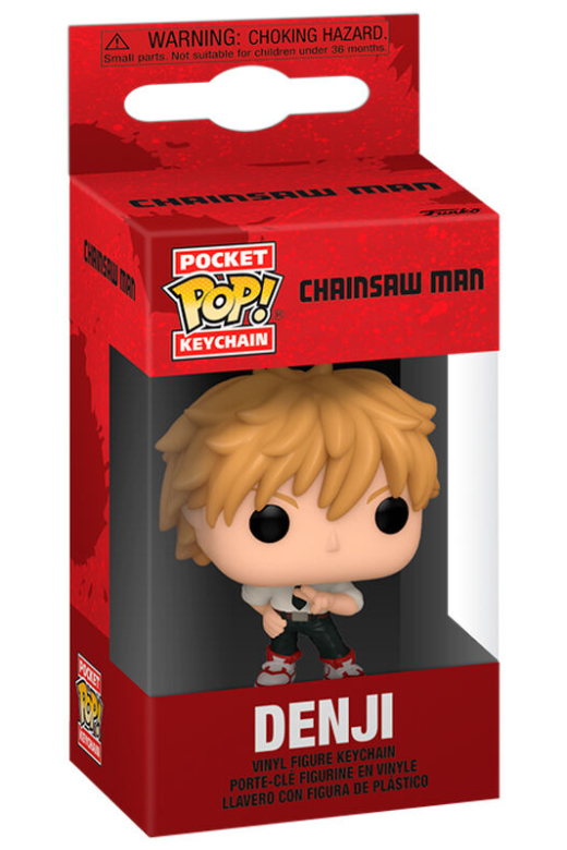 Descubre el apasionante mundo de Llavero Pocket POP Chainsaw Man Denji.