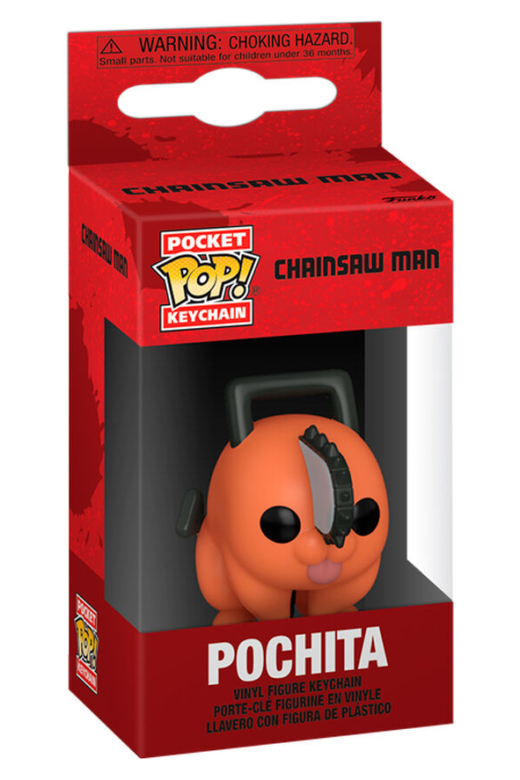 Descubre el apasionante mundo de Llavero Pocket POP Pochita de Chainsaw Man.