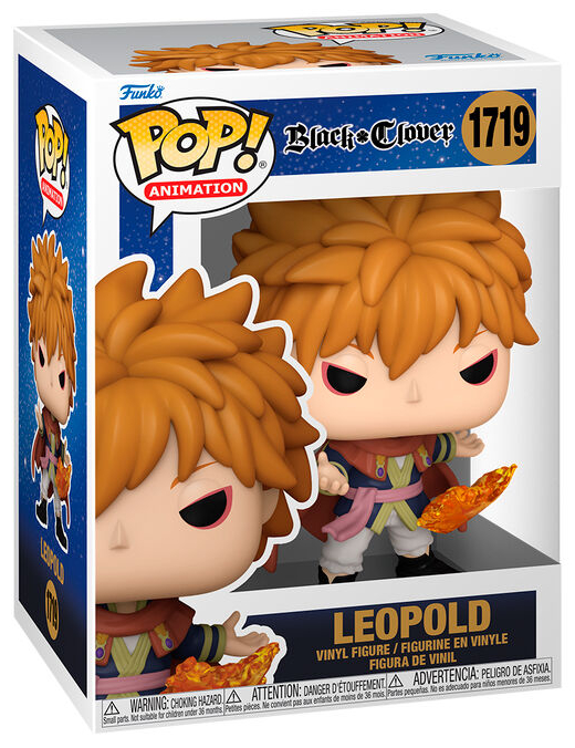 Descubre el apasionante mundo de Figura POP Leopold Black Clover.