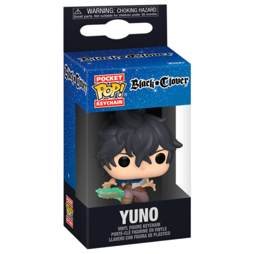Descubre el apasionante mundo de Llavero Pocket POP Black Clover Yuno.