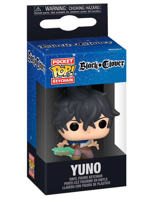 Descubre el apasionante mundo de Llavero Pocket POP Black Clover Yuno.