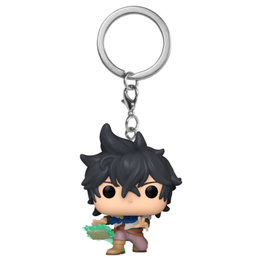 Descubre el apasionante mundo de Llavero Pocket POP Black Clover Yuno.