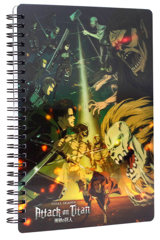Cuaderno 3D Ataque a los Titanes Struggle » Tu Tienda Anime Descubre el apasionante mundo de Cuaderno 3D Ataque a los Titanes Struggle.