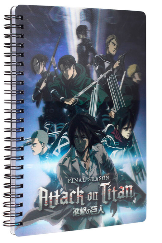 Cuaderno 3D Attack on Titan Grupo » Tu Tienda Anime Descubre el apasionante mundo de Cuaderno 3D Attack on Titan Grupo.