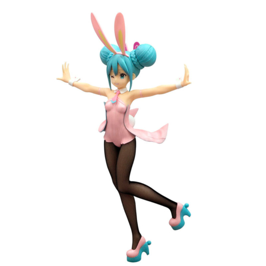 Descubre el apasionante mundo de Figura Hatsune Miku Pearl Pink Bicute Bunnies 30cm.
