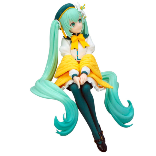 Descubre el apasionante mundo de Figura Noodle Stopper Hatsune Miku Hada Flor Lirio Blanco 14cm.