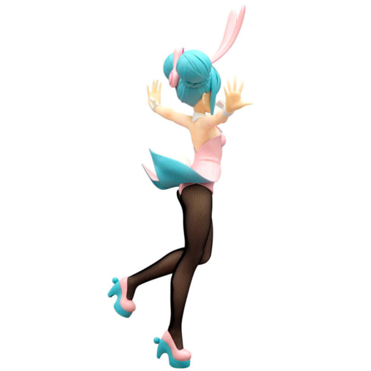 Descubre el apasionante mundo de Figura Hatsune Miku Pearl Pink Bicute Bunnies 30cm.