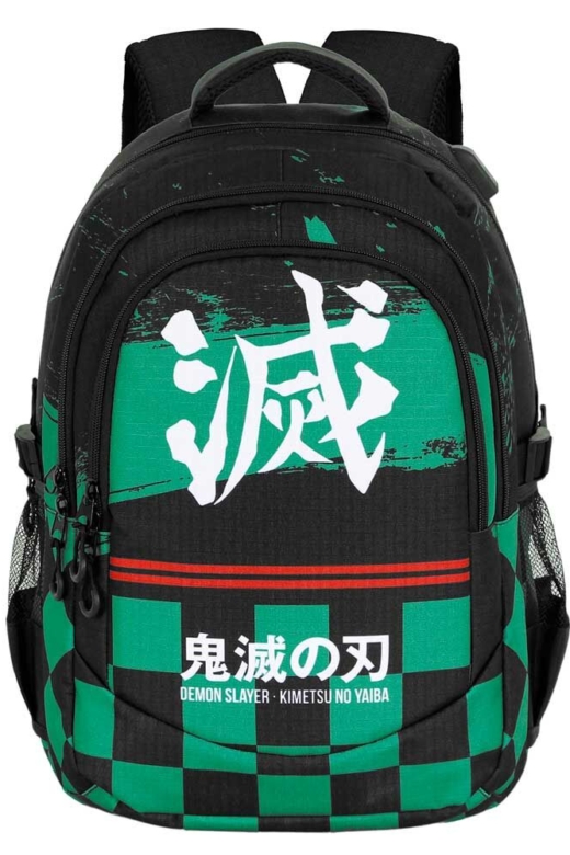 Descubre el apasionante mundo de Mochila Demon Slayer Kimetsu no Yaiba 44cm Sutoriku.