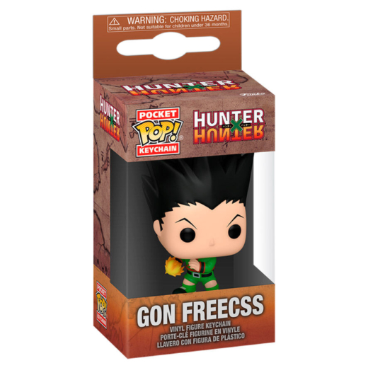 Descubre el apasionante mundo de Llavero Pocket POP Hunter x Hunter Gon Freecss.