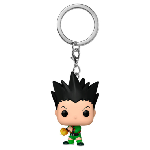 Descubre el apasionante mundo de Llavero Pocket POP Hunter x Hunter Gon Freecss.