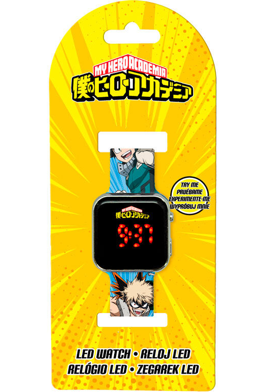 Descubre el apasionante mundo de Reloj LED My Hero Academia.