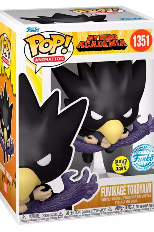 Figura POP My Hero Academia Fumikage Tokoyami Exclusiva » Tu Tienda Anime Descubre el apasionante mundo de Figura POP My Hero Academia Fumikage Tokoyami Exclusiva.