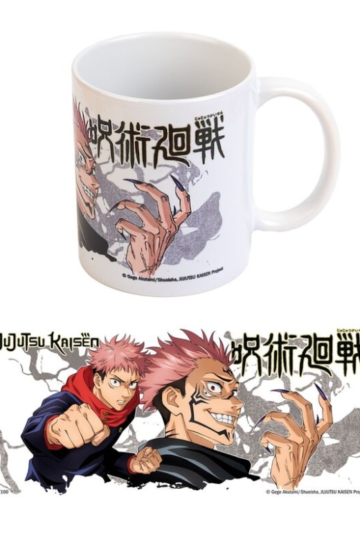 Descubre el apasionante mundo de Taza Yuji y Sukuna Jujutsu Kaisen 350ml.